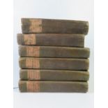 A New and Accurate System of Natural History. 6 Volumes Complete by RICHARD BROOKES MD. Second