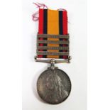 Victorian South Africa Medal 1899 with Cape Colony, Orange Free State, South Africa 1901 and 1902