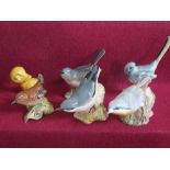 Three Beswick Bird Ornamaents and three others