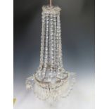 Cut Crystal Chandelier