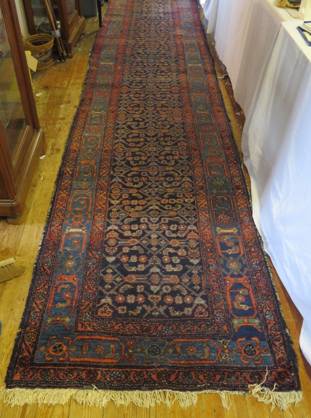 A Persian Wool Runner, 504 x 108cm