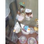 A Collection of Six Beswick Beatrix Potter Figures