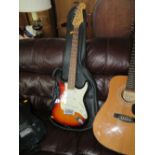 SX Electric Guitar with soft case