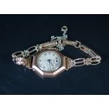 A 9ct Gold Lady's Watch