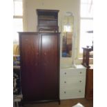 Stag Minstrel Two Door Wardrobe and matching bedside chest