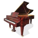 Schiedmayer (c1920s)
A 5ft 7in grand piano in a rosewood and boxwood strung case raised on square