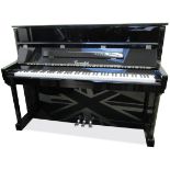 Cavendish (c2013) New Stock
A hand built Classic Model upright piano in a bright ebonised case.