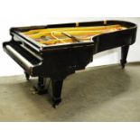 Danemann (c1949)
A 9ft concert grand piano in an ebonised case on square tapered legs.