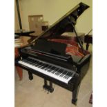 Halle & Voight New Stock
A recent 5ft 3in Model WG160 grand piano in a bright ebonised case on