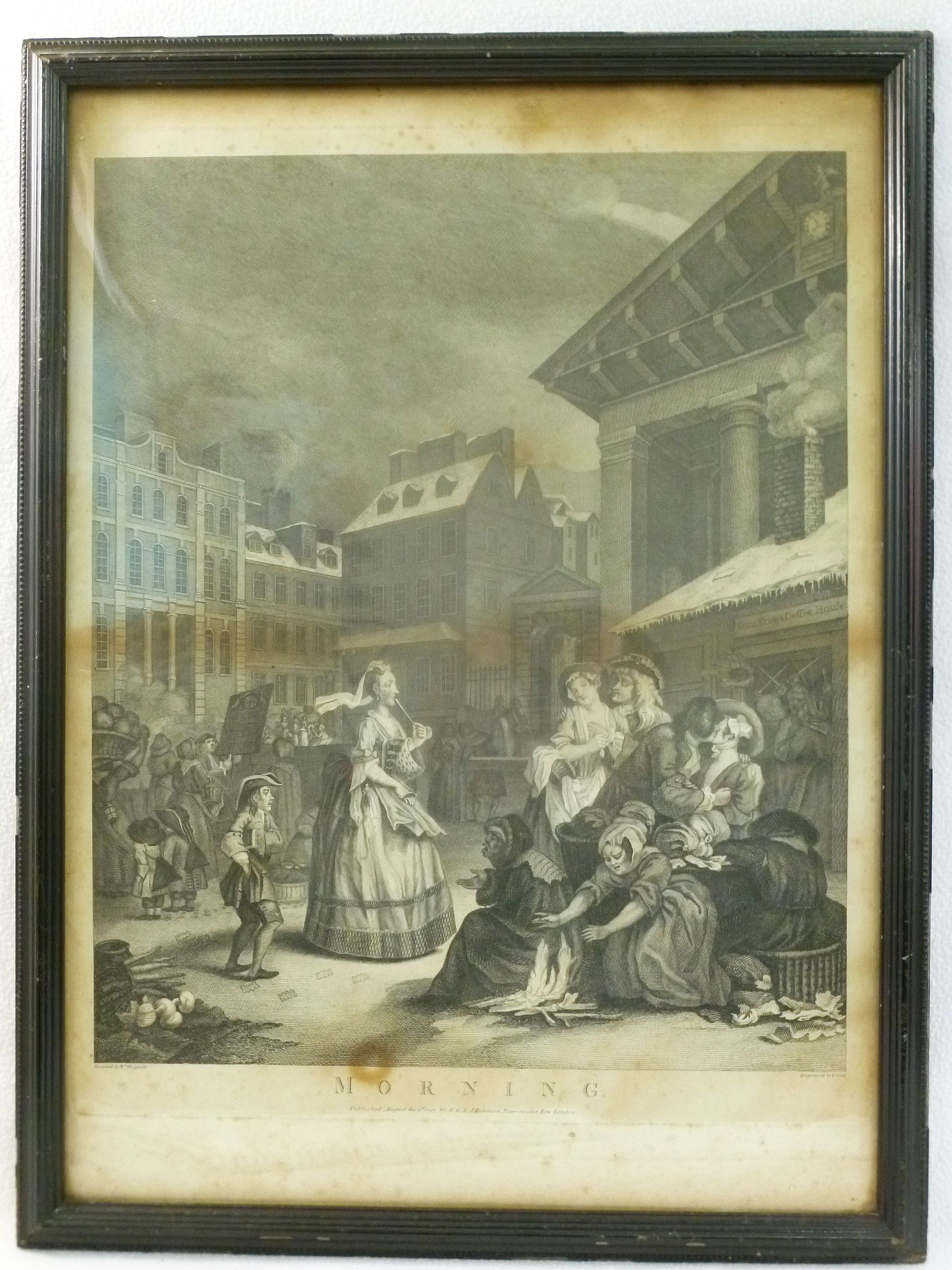 A set of four engravings after the originals by William Hogarth (1697-1764) and engraved by T Cook, - Image 2 of 8