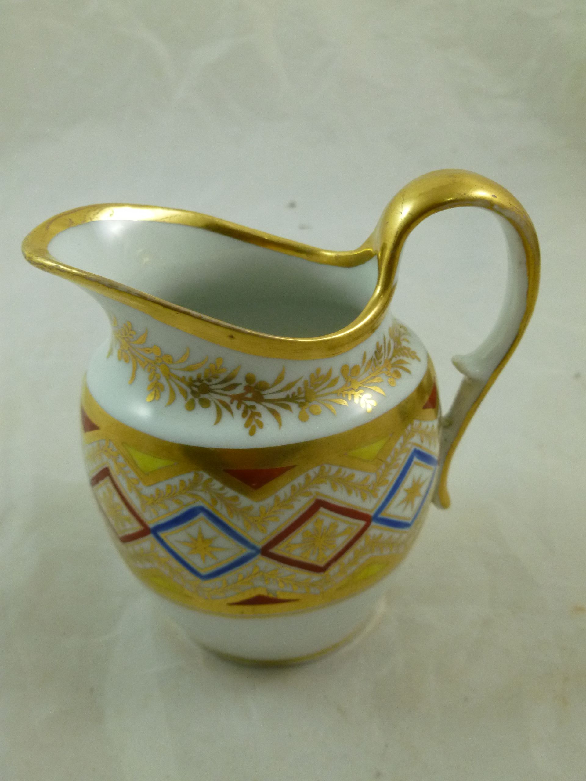 A collection of six 18th century and 19th century ceramic cream jugs including a Newhall style - Image 7 of 15