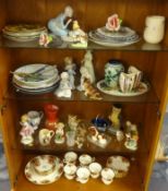 A quantity of various China wares including Royal Albert Old Country Roses tea wares modern