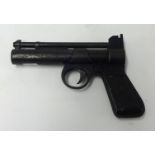 A Webley air pistol