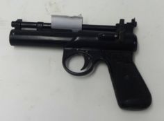 A Webley junior MK2 pistol, post 1973, calibre 0.177, serial number 797