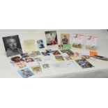 Collection of over 40 sports autograph including Andrew Flintoff, Jessica Ennis and Carl Fogarty