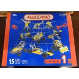 A collection of Meccano set to include no 7, no 1, no 2. Also Meccano Evolution 1, and 4 further