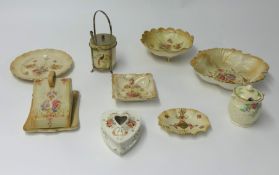 Collection of Crown Devon and similar pottery etc. (9)
