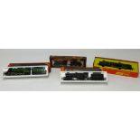 Triang Hornby locomotive OO gauge Evening Star boxed together with a Mainline locomotive, a Hornby
