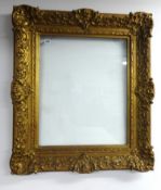 Victorian gilt framed picture framed, overall size 95cm x 81cm.