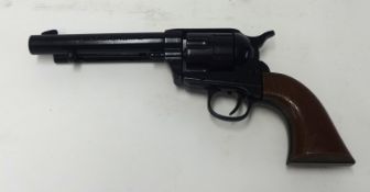 Hand gun - a good quality metal replica Western Colt Peacemaker 6 gun Cowboy revolver with full