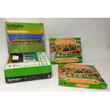 SUBBUTEO a collection including a 1979 2nd edition stadium set complete, with 2 extra dug outs and