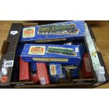 Hornby Dublo boxed loco, 'Bristol Castle, and diesel electric loco and various boxed rolling stock