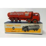 A Dinky Foden 14 ton Mobilgas Tanker No.504 in box.