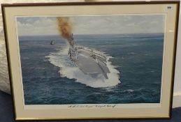 3 various marine scenes including JAMES GARDNER, water colour, Royal Mail Lines Almanzora etc (3).