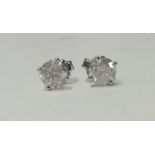 A diamond stud, approx. 1.20 carat.