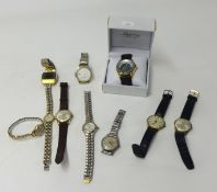 A collection of various general wrist watches.