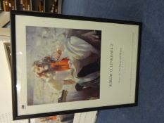 ROBERT LENKIEWICZ (1941-2002) signed Exhibition Poster, NEC Birmingham 1994.