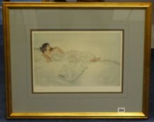 SIR WILLIAM RUSSELL FLINT (1880-1969) a limited edition print No 274/850 with blind art stamp,