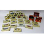 Collection of various diecast model cars including Matchbox (approx. 27)