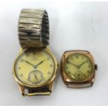 a TRADITIONAL Gents Omegas wrist watch and another wrist watch .(2)