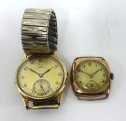 a TRADITIONAL Gents Omegas wrist watch and another wrist watch .(2)