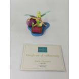 Modern figurine Tinkerbell, collectors society, boxed.