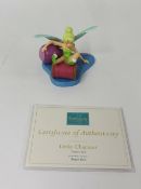 Modern figurine Tinkerbell, collectors society, boxed.