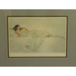 SIR WILLIAM RUSSELL FLINT (1880-1969) a limited edition print No 274/850 with blind art stamp,