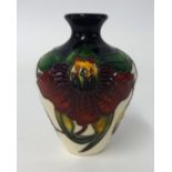 A Moorcroft pottery vase, Anna Lilly, height 10cm, 03/4