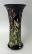 A fine and impressive Moorcroft vase decorated in the 'Town of Flowers' pattern, designed by Kerry