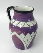 A Wilkinson lotus jug, height 29cm.