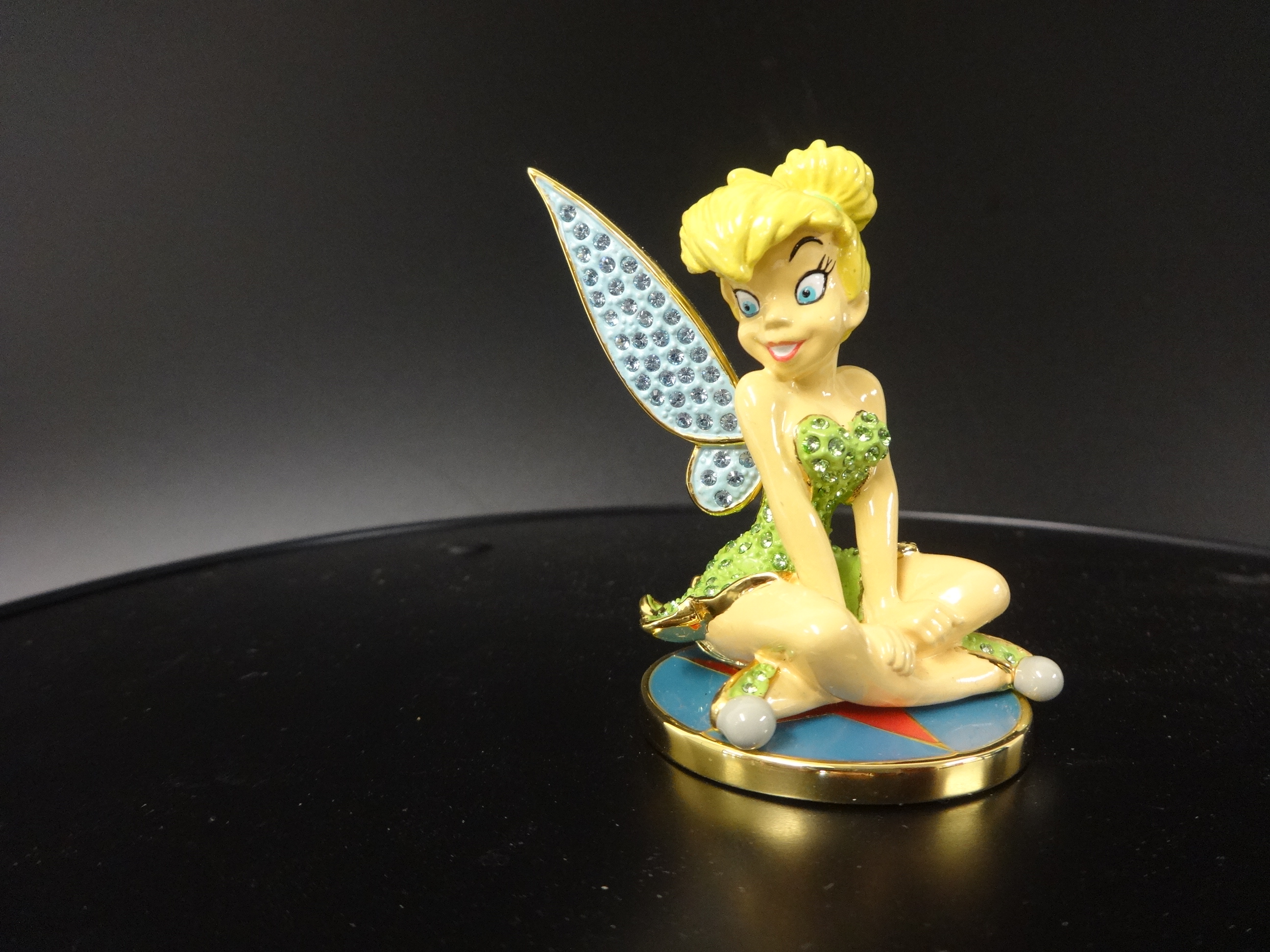 Swarovski Crystal glass Tinkerbell, Arribas Collection.