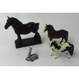 5 various Beswick horses (some minor damage) and 2 others