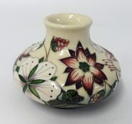 A Moorcroft pottery vase, Bramble Revisited, height 8cm, 33/3