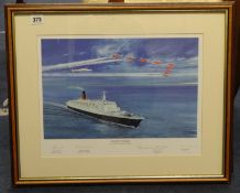 DAVID KEARNEY print 'Perfect Timing' 163/1950 t/w Concorde- Queen Of The Skies' (2)