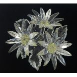 Swarovski Crystal glass Maxi flower arrangement.