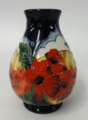 A Moorcroft pottery vase, Forever England, height 14cm, 7/5