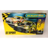 Scalextric GT sport set, boxed.