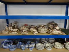 A large collection of Masons Mandalay dinner wares, approx. 60 pieces.