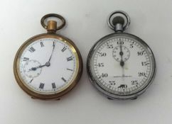 Two pocket watches including Admiralty Pattern 3169